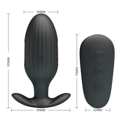 PRETTY LOVE - VIBRADOR RECARREGVEL ANAL KELLY PLUG PRETO 18 Pretty love - vibrador recarregvel anal kelly plug preto pretty love bottom caliente. Pt