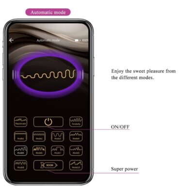 Pretty love - ovo vibrante ninfa app controlado roxo pretty love bottom caliente. Pt