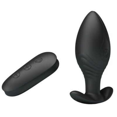 PRETTY LOVE - VIBRADOR RECARREGVEL REGINA ANAL PLUG PRETO 14 Pretty love - vibrador recarregvel regina anal plug preto - image 3