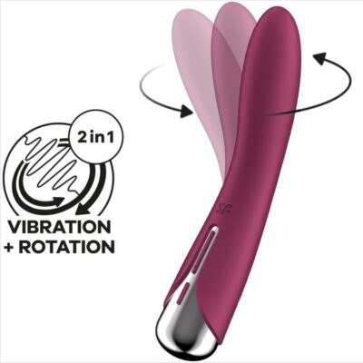 SATISFYER - VIBRADOR ROTATOR G-SPOT VIBE 1 G-SPOT VERMELHO 12 Satisfyer - vibrador rotator g-spot vibe 1 g-spot vermelho satisfyer vibrator caliente. Pt