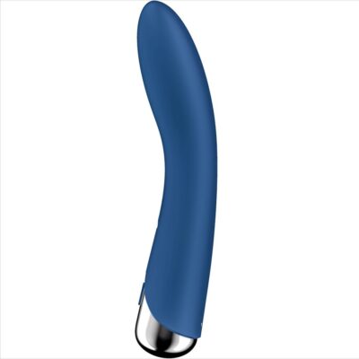 SATISFYER - VIBRADOR ROTADOR AZUL SPINNING VIBE 1 G-SPOT AZUL 10 Satisfyer - vibrador rotador azul spinning vibe 1 g-spot azul satisfyer vibrator caliente. Pt