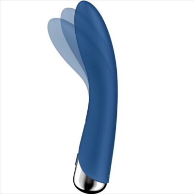 SATISFYER - VIBRADOR ROTADOR AZUL SPINNING VIBE 1 G-SPOT AZUL 11 Satisfyer - vibrador rotador azul spinning vibe 1 g-spot azul satisfyer vibrator caliente. Pt