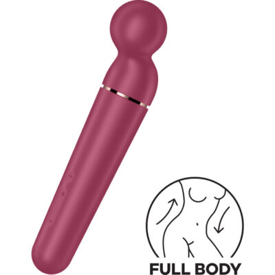 Satisfyer - planeta wand-er vibrador massager berry satisfyer wand caliente. Pt