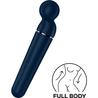 Satisfyer - massager vibrador planet wand-er azul satisfyer wand caliente. Pt