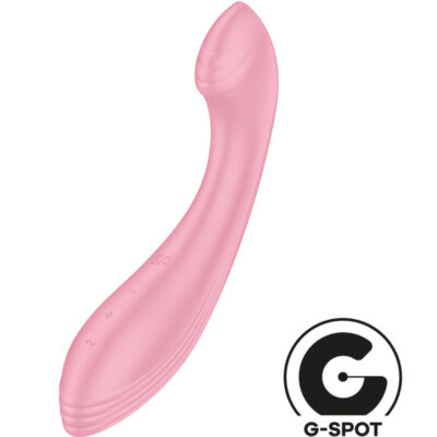 Satisfyer - g-force estimulador vibrador g-spot rosa satisfyer vibrator caliente. Pt