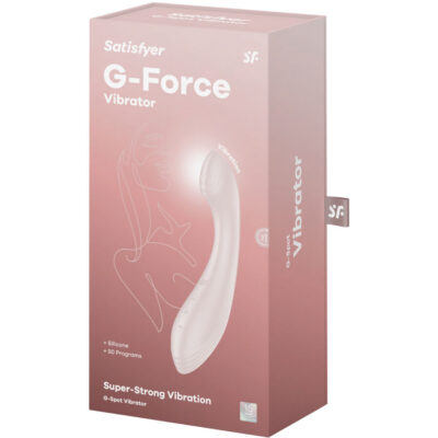 Satisfyer - g-force estimulador vibrador g-spot bege satisfyer vibrator caliente. Pt