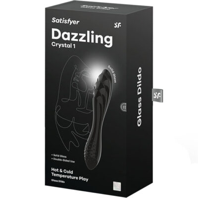 Satisfyer - cristal preto deslumbrante satisfyer crystal caliente. Pt