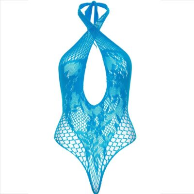 Leg avenue - teddy halter com renda azul leg avenue teddies caliente. Pt