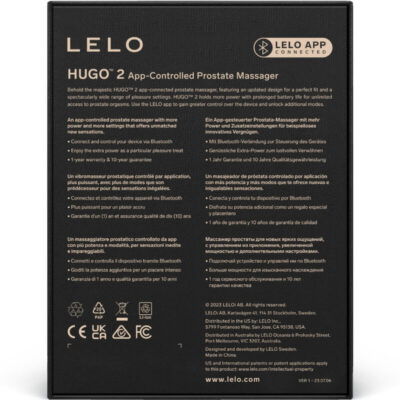 Lelo - massagador de próstata verde hugo 3 lelo caliente. Pt