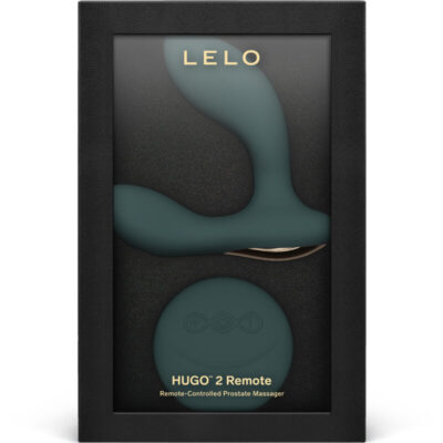 Lelo - hugo 2 verde massageador de próstata com controle remoto lelo caliente. Pt
