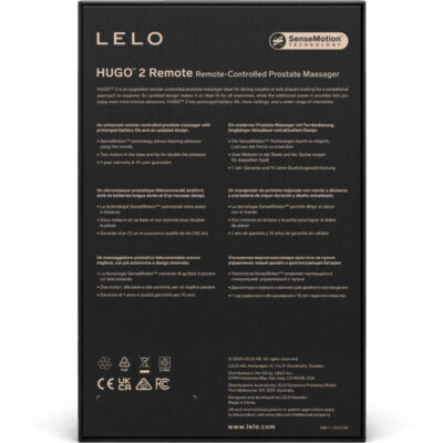 Lelo - hugo 2 verde massageador de próstata com controle remoto lelo caliente. Pt
