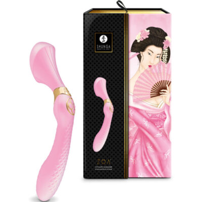 Shunga - massajador íntimo zoa rosa shunga toys caliente. Pt