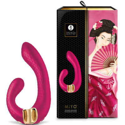 Shunga - miyo massager íntimo fúcsia shunga toys caliente. Pt