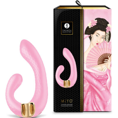 Shunga - massajador íntimo miyo rosa shunga toys caliente. Pt