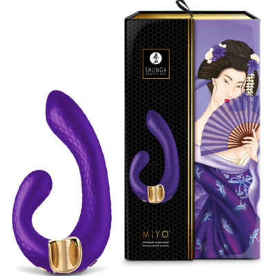 Shunga - miyo massager íntimo violeta shunga toys caliente. Pt