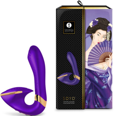 Shunga - massager íntimo soyo violeta shunga toys caliente. Pt