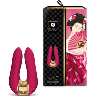 Shunga - massajador íntimo aiko fúcsia shunga toys caliente. Pt