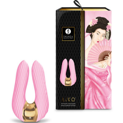 Shunga - massajador íntimo aiko rosa shunga toys caliente. Pt