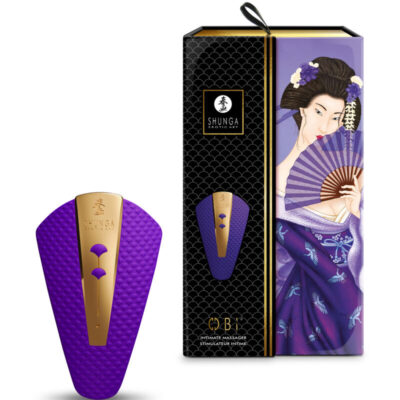Shunga - massager íntimo obi violeta shunga toys caliente. Pt