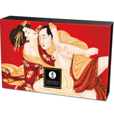 SHUNGA - KIT DE PÓ DE MASSAGEM COMESTÍVEL DE MORANGO 8 Embalagem disponível em: /es/en/fr/de/ shunga body power caliente. Pt