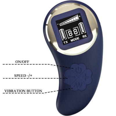 Pretty love - ovo vibrante mina controle remoto azul pretty love led caliente. Pt