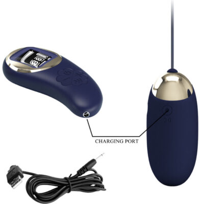 Pretty love - ovo vibrante mina controle remoto azul pretty love led caliente. Pt
