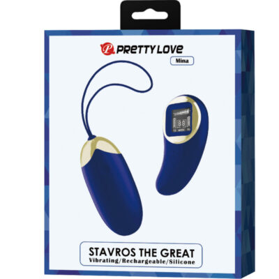 Pretty love - ovo vibrante mina controle remoto azul pretty love led caliente. Pt