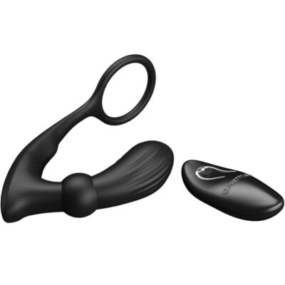 Pretty love - anel anal e vibrador warren black pretty love bottom caliente. Pt