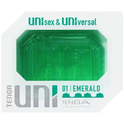 TENGA - DEDAL MASTURBADOR UNI ESMERALDA 6 Tenga - dedal masturbador uni esmeralda tenga caliente. Pt