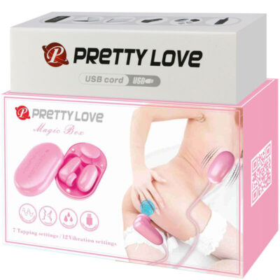 Pretty love - bala vibrante caixa mágica e estimulador rosa pretty love smart caliente. Pt