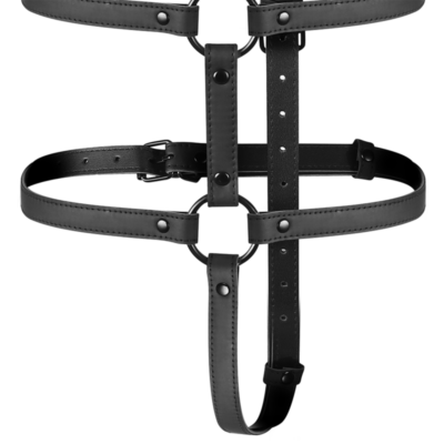 Fetish submissive bondage - arnês ajustável torso e braços fetish submissive bondage caliente. Pt