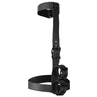 FETISH SUBMISSIVE BONDAGE - CONJUNTO DE RESTRAINT CORPORAL DE COLAR E PULSO 10 Fetish submissive bondage - conjunto de restraint corporal de colar e pulso fetish submissive bondage caliente. Pt