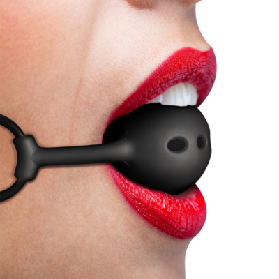 Alternative view of FETISH SUBMISSIVE BONDAGE - MORDAÇA DE BOLA DE SILICONE RESPIRÁVEL