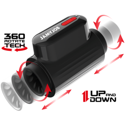 Jamyjob - vortex thrusting e 360 rotate tech turbo mode masturbator jamyjob caliente. Pt
