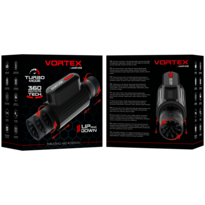 Jamyjob - vortex thrusting e 360 rotate tech turbo mode masturbator jamyjob caliente. Pt