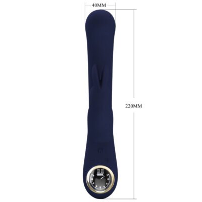 Pretty love - vibrador de coelho lamar e ponto g azul pretty love led caliente. Pt