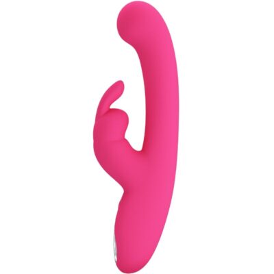 Alternative view of PRETTY LOVE - VIBRADOR DE COELHO LAMAR E PONTO G ROSA
