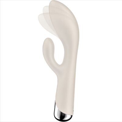 Satisfyer - spinning coelho 1 clitóris e estimulao g-spot bege satisfyer vibrator caliente. Pt