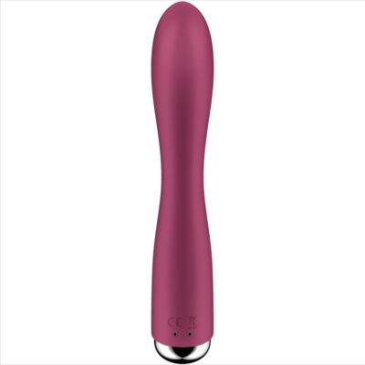 Satisfyer - coelho giratório 1 clitóris e estimulao de ponto g vermelho satisfyer vibrator caliente. Pt