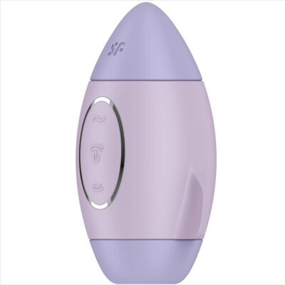 Alternative view of SATISFYER - VIBRADOR DE IMPULSO DUPLO PEQUENO LILAC MISSION CONTROL