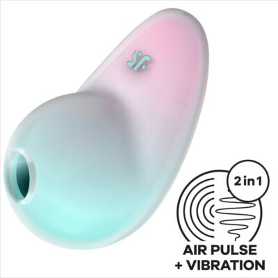 Satisfyer - estimulador pixie dust blue air pluse satisfyer air pulse caliente. Pt