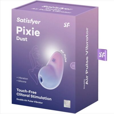 Satisfyer - estimulador pixie dust lilac air pluse satisfyer air pulse caliente. Pt
