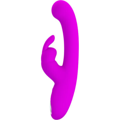 Alternative view of PRETTY LOVE - VIBRADOR DE COELHO LAMAR E PONTO G VIOLETA