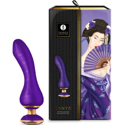 Shunga - sanya massager íntimo violeta shunga toys caliente. Pt
