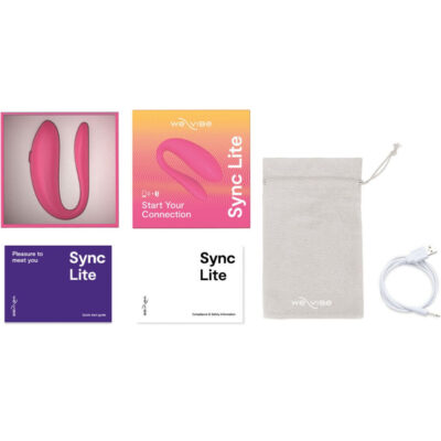 We-vibe - sync lite estimulador de clitóris rosa we-vibe caliente. Pt