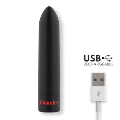 Oninder - berlin bullet vibrador preto 9 modos 8,5 x 2 cm - aplicativo gratuito oninder caliente. Pt
