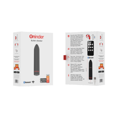 Oninder - berlin bullet vibrador preto 9 modos 8,5 x 2 cm - aplicativo gratuito oninder caliente. Pt