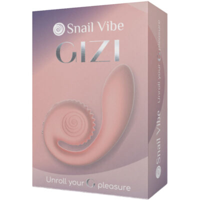 Snail vibe - gizi estimulador duplo rosa snail vibe caliente. Pt