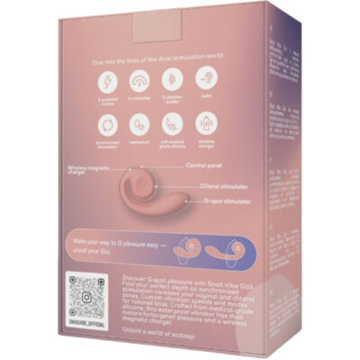 Snail vibe - gizi estimulador duplo rosa snail vibe caliente. Pt
