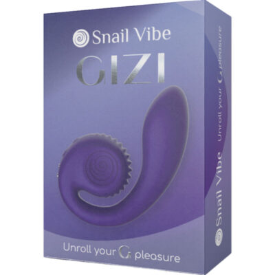 Snail vibe - gizi estimulador duplo roxo snail vibe caliente. Pt
